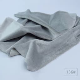 45x50cm 101~143 Plush Fabric For Sewing 5mm Pile Length 100 Polyester Hair Material For Popular Cotton Dolls DIY Handmade Fabric