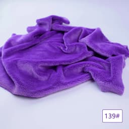 45x50cm 101~143 Plush Fabric For Sewing 5mm Pile Length 100 Polyester Hair Material For Popular Cotton Dolls DIY Handmade Fabric