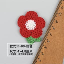 10/30pc Love DIY Heart Embroidered Fabric Stickers Accessories Earrings Bags Shoes Decorations Patches Clothing Accessories