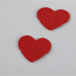 10/30pc Love DIY Heart Embroidered Fabric Stickers Accessories Earrings Bags Shoes Decorations Patches Clothing Accessories