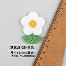 10/30pc Love DIY Heart Embroidered Fabric Stickers Accessories Earrings Bags Shoes Decorations Patches Clothing Accessories