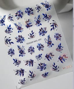 1pcs 5D Kawaii Relief Cartoon Fox Nail Art Stickers Kawaii Star Animals Acrylic Backglue Nail Decorations Decals Accessories DIY