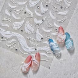 1pcs 5D Kawaii Relief Cartoon Fox Nail Art Stickers Kawaii Star Animals Acrylic Backglue Nail Decorations Decals Accessories DIY
