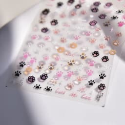 1pcs 5D Kawaii Relief Cartoon Fox Nail Art Stickers Kawaii Star Animals Acrylic Backglue Nail Decorations Decals Accessories DIY