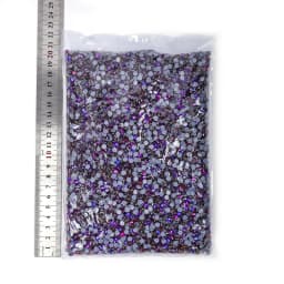 Big bag 42 Pop Colors Wholesale Large Packing DMC Hotfix Rhinestones Flatback Glass Iron On For Wedding Dress Decorations