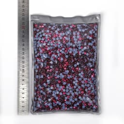 Big bag 42 Pop Colors Wholesale Large Packing DMC Hotfix Rhinestones Flatback Glass Iron On For Wedding Dress Decorations