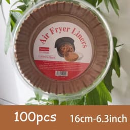 Air Fryer 50/100PCS Bakeware Disposable Paper Tray Non-Stick Mat Oil-proof Liner Non-Stick Mat for Kitchen Oven Baking Paper