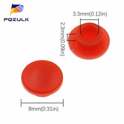 50Pcs Tactile Push Button Cap A29 Switch Button Hat Diameter 8mm Inner Hole id 3.1/3.2/3.4mm For 6 * 6 mm Tact Micro Switch