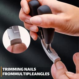 Stainless Steel Nail Clippers Cutter Trimmer Manicure Scissors Thick Hard Toenail Fingernail Pedicure Tools