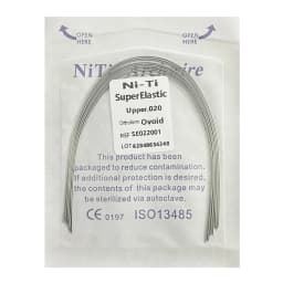 10pcs/Pack AG Dental Orthodontic Arch Wires NITI Round / Rectangular Oval Form Ortho Arch Wire Dentist Tool