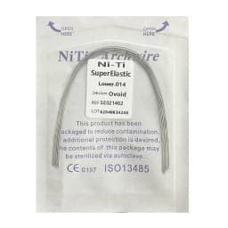 10pcs/Pack AG Dental Orthodontic Arch Wires NITI Round / Rectangular Oval Form Ortho Arch Wire Dentist Tool