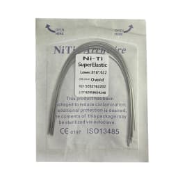 10pcs/Pack AG Dental Orthodontic Arch Wires NITI Round / Rectangular Oval Form Ortho Arch Wire Dentist Tool