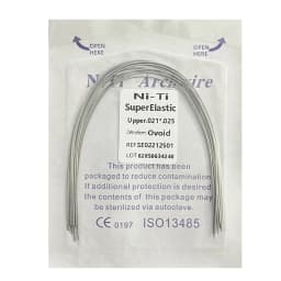 10pcs/Pack AG Dental Orthodontic Arch Wires NITI Round / Rectangular Oval Form Ortho Arch Wire Dentist Tool