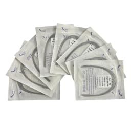 10pcs/Pack AG Dental Orthodontic Arch Wires NITI Round / Rectangular Oval Form Ortho Arch Wire Dentist Tool