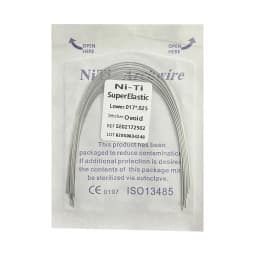 10pcs/Pack AG Dental Orthodontic Arch Wires NITI Round / Rectangular Oval Form Ortho Arch Wire Dentist Tool