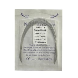 10pcs/Pack AG Dental Orthodontic Arch Wires NITI Round / Rectangular Oval Form Ortho Arch Wire Dentist Tool
