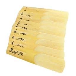 10Pcs/Set Bb Clarinet Reeds Traditional Bamboo Reed Strength 1.5/2.0/2.5/3.0/3.5 Woodwind Instrument Accessories Clarinet Parts
