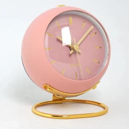Nordic Creative Electronic Desk Clock, Minimalist Children's Alarm Clock, New Desktop Bedside Student Silent Luminous Pointer