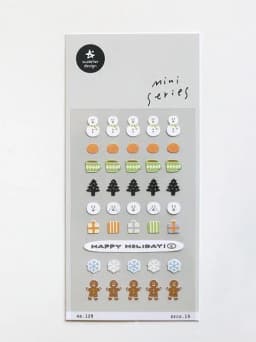 Suatelier Mini Stickers Korean Cartoon Dinosaur Animal Scrapbooking DIY Nail Sticker Junk Journal Diary Decor Craft Supplies