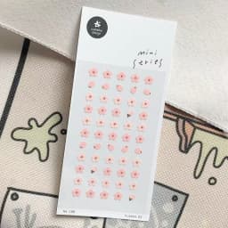 Suatelier Mini Stickers Korean Cartoon Dinosaur Animal Scrapbooking DIY Nail Sticker Junk Journal Diary Decor Craft Supplies