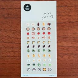 Suatelier Mini Stickers Korean Cartoon Dinosaur Animal Scrapbooking DIY Nail Sticker Junk Journal Diary Decor Craft Supplies