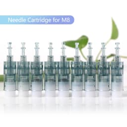 Dr Pen Ultima M8 Replaceable 0.25mm Cartridges for Derma Pen Tip 11/16/24/36/42Pin/Nano/3D/5D Round MTS Skin Kit