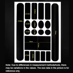 Bicycle Sticker Chain Guard Stickers MTB Road Bike Frame Fork Anti-Rub Protection Safety Tape Film Anti-scratch Bicycle Stickers