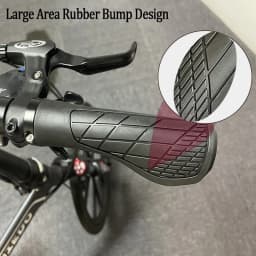 Bicycle Handle Comfortable Rubber MTB Bike Grip Ultralight Shock-absorbing Cycling Grips Waterproof Handles Bike Part