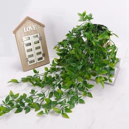 Artificial Ivy Plants Plastic Leaf Wedding New Year Christmas Party for Home Room Balcony Garden Office Desk Decoration Supplies