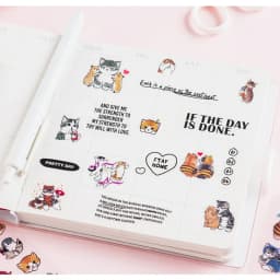 10pcs/pack Cartoon Patterns Decorative Stationery Stickers Colorful Dream Scrapbooking DIY Diary Album Planner Custom Stickers