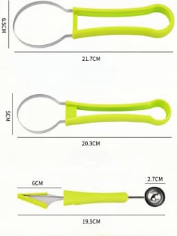 Avocado Knife Gadget Stainless Steel Cutter Kitchen Gadgets Fruit Cutting Artifact All for Kitchen and Home Dragon Fruit Slices