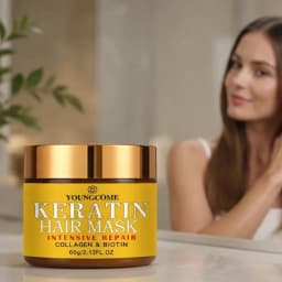 Hair Repairs Hair Mask Biotin Collagen Keratin Treatment Hairs Conditioner Hair Essential Oil Nourishing for Dry Damaged