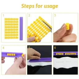 1 Set Alphabet Number Symbols Letter Clay Stamp Impress Embosser Set Cookie Press Stamps Print Name Ceramic Pottery Tools