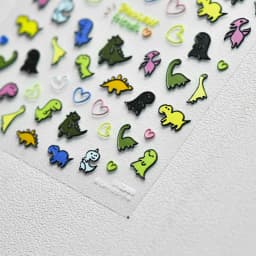 1pcs 5D Egypt Cat Nail Art Kawaii Stickers Bronzing Cartoon Cat Design Self Adhesive Manicure Decals Decoration Accessories DIY