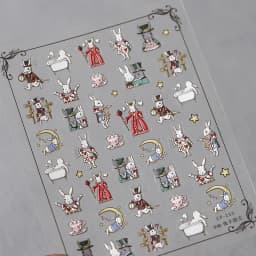1pcs 5D Egypt Cat Nail Art Kawaii Stickers Bronzing Cartoon Cat Design Self Adhesive Manicure Decals Decoration Accessories DIY