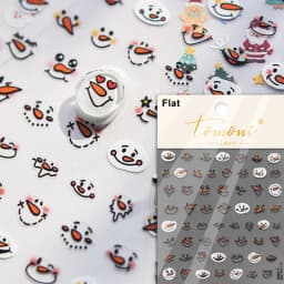 1pcs 5D Egypt Cat Nail Art Kawaii Stickers Bronzing Cartoon Cat Design Self Adhesive Manicure Decals Decoration Accessories DIY