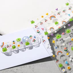 1pcs 5D Egypt Cat Nail Art Kawaii Stickers Bronzing Cartoon Cat Design Self Adhesive Manicure Decals Decoration Accessories DIY