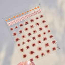 1pcs 5D Egypt Cat Nail Art Kawaii Stickers Bronzing Cartoon Cat Design Self Adhesive Manicure Decals Decoration Accessories DIY