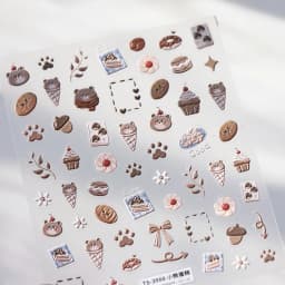 1pcs 5D Egypt Cat Nail Art Kawaii Stickers Bronzing Cartoon Cat Design Self Adhesive Manicure Decals Decoration Accessories DIY