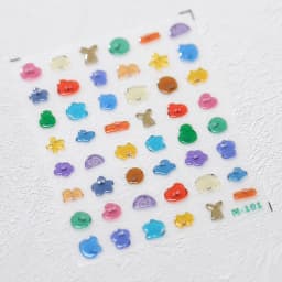 1pcs 5D Egypt Cat Nail Art Kawaii Stickers Bronzing Cartoon Cat Design Self Adhesive Manicure Decals Decoration Accessories DIY