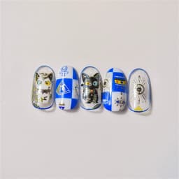 1pcs 5D Egypt Cat Nail Art Kawaii Stickers Bronzing Cartoon Cat Design Self Adhesive Manicure Decals Decoration Accessories DIY