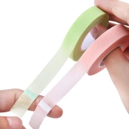 OKAYLASH 4Pcs/lot Eyelash Extension Tape Breathable Medical Non-woven Adhesive Tape Eyelash Patch Tapes Cutter Cutting Tool