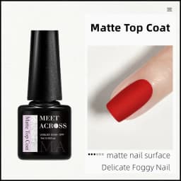 MEET ACROSS 7ml Rose Red Fluorescent Gel Nail Polish Neon Sparky Semi Permanent Soak Off Nail Art UV LED Gel Varnish For Nails