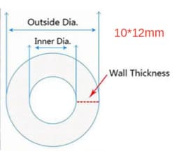 10Meters Transparent Food Grade Silicone tube 2 4 6 8 10 12 16 20mm Flexible Garden Rubber hose Aquarium Soft Tubing Pipe