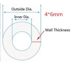 10Meters Transparent Food Grade Silicone tube 2 4 6 8 10 12 16 20mm Flexible Garden Rubber hose Aquarium Soft Tubing Pipe