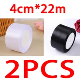 4cm Ribbon Roll Satin Ribbon Wholesale Fabric Tape for Crafts Gift Satin Ribbon for Bows Artificial DIY Apparel for Sewing DD002