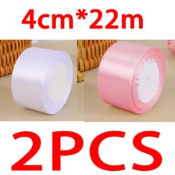 4cm Ribbon Roll Satin Ribbon Wholesale Fabric Tape for Crafts Gift Satin Ribbon for Bows Artificial DIY Apparel for Sewing DD002