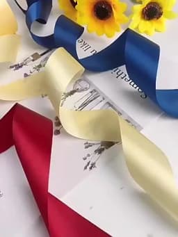 4cm Ribbon Roll Satin Ribbon Wholesale Fabric Tape for Crafts Gift Satin Ribbon for Bows Artificial DIY Apparel for Sewing DD002