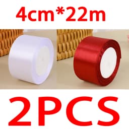 4cm Ribbon Roll Satin Ribbon Wholesale Fabric Tape for Crafts Gift Satin Ribbon for Bows Artificial DIY Apparel for Sewing DD002