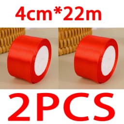 4cm Ribbon Roll Satin Ribbon Wholesale Fabric Tape for Crafts Gift Satin Ribbon for Bows Artificial DIY Apparel for Sewing DD002